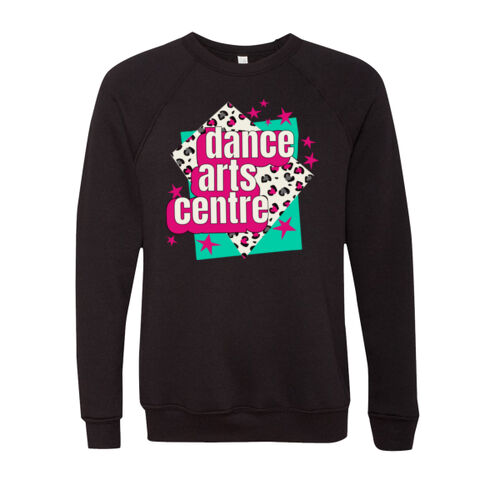 Dance Arts Centre - Unisex Sponge Fleece Raglan Sweatshirt Thumbnail