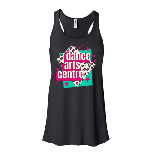 Dance Arts Centre - Women's Flowy Racerback Tank Thumbnail