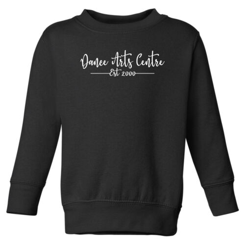 Dance Arts Centre - Toddler Fleece Crewneck Sweatshirt Thumbnail