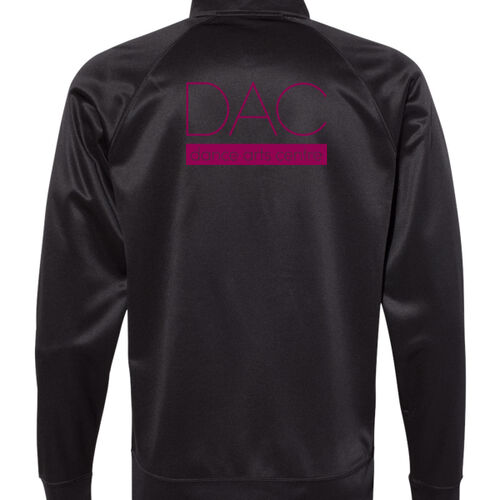 Full-Zip Track Jacket w/ Name Option - Hot Pink Glitter Thumbnail