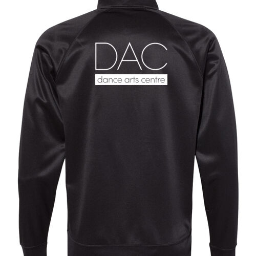 Full-Zip Track Jacket w/ Name Option - White Thumbnail